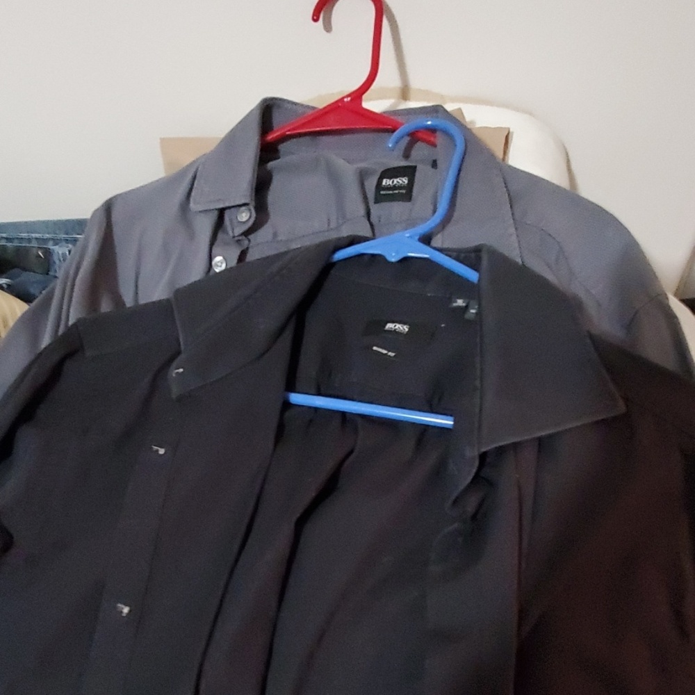Men's Designer Dress Shirts Versace,  Burberry